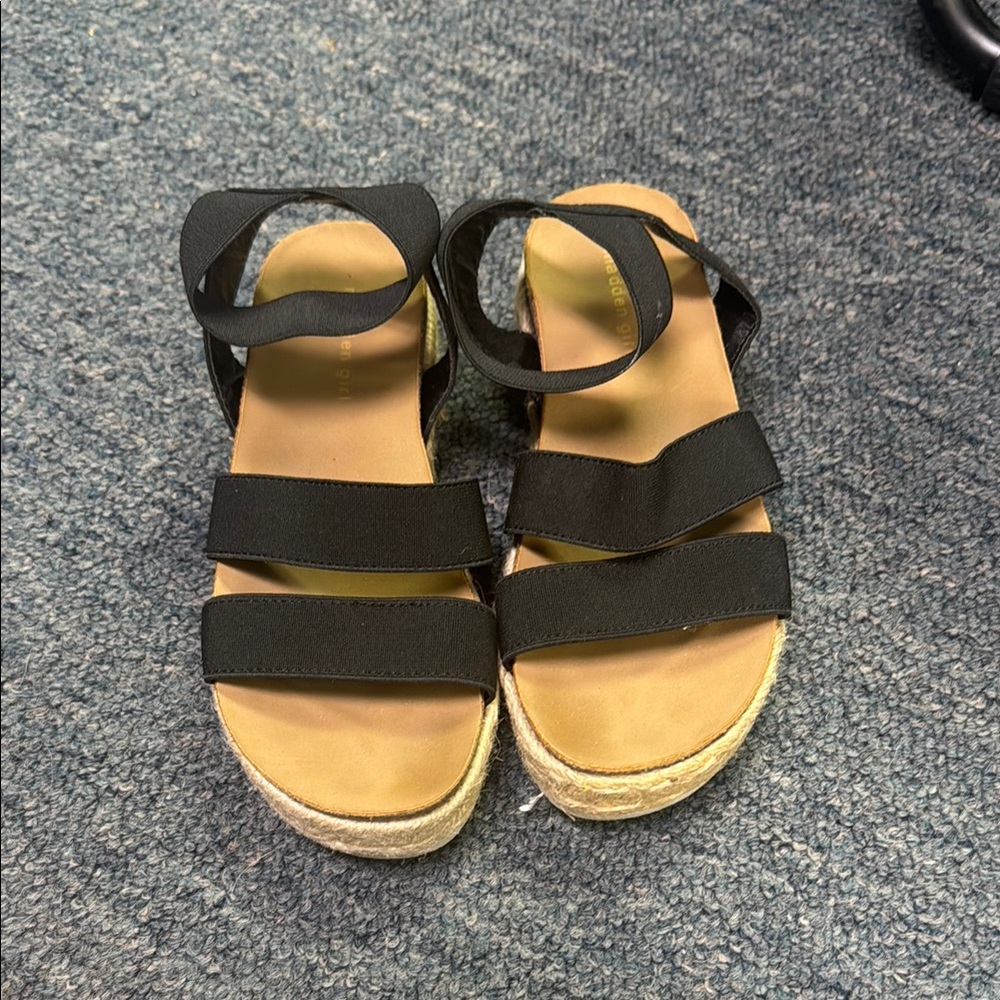 Madden girl sandals kids size 1